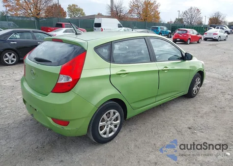 2013 Hyundai Accent Gs from USA, damaged, VIN KMHCT5AE7DU071895